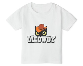 Cowboy Cat Heavy Cotton™ Toddler T-shirt