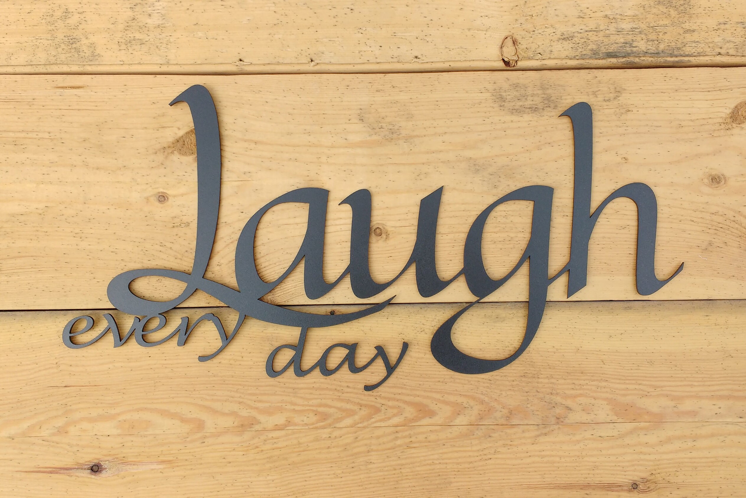 Live Laugh Love Metal Wall Art Words Wall Decor Etsy