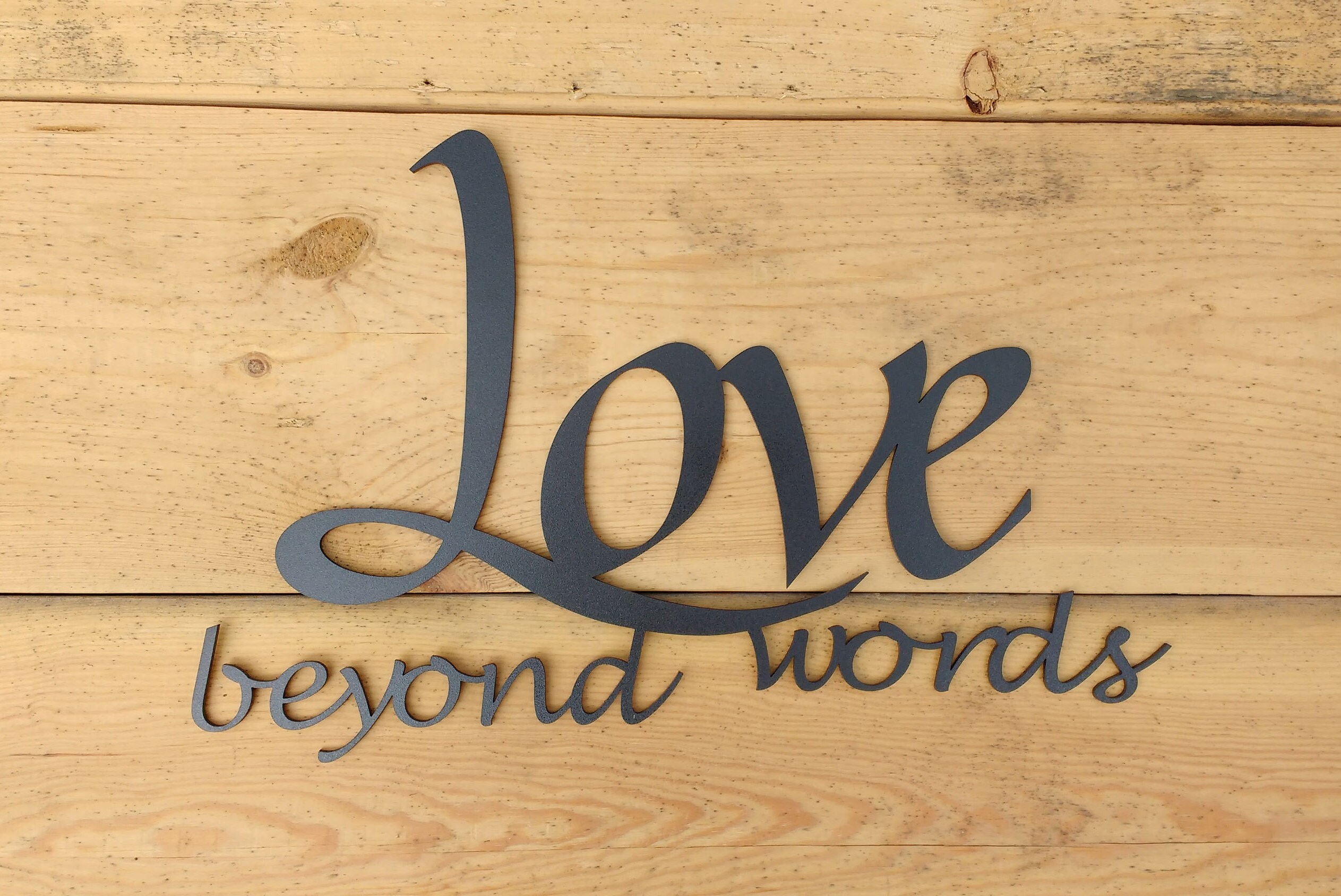 Live Laugh Love Metal Wall Art Words Wall Decor Etsy