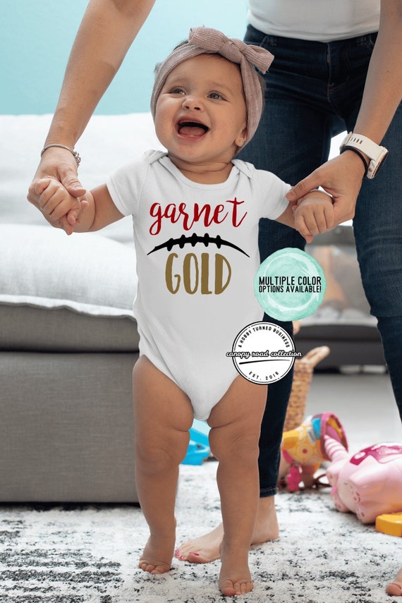 Garnet Gold Florida Fan ONESIE Bodysuit Creeper Etsy