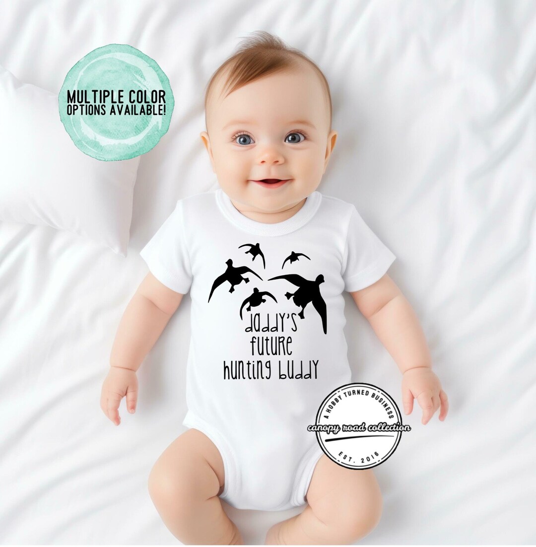 Duck Daddy's Future Hunting Partner ONESIE®, Bodysuit, Creeper Hunting