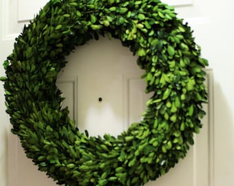 Sold out Extra Large Boxwood Wreath , Preserved Wreath, front door Wreath ,Round Boxwood , Spring Wreath ,Summer Wreath,Farmhouse wreath