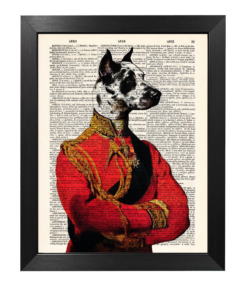 General Dalmatiner Art Print Dictionary Art Print Funny - Etsy