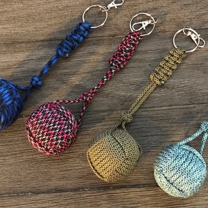 1.75&quot; Steel Ball Monkey Fist, 12 Ounce Steel Ball, Heavy Monkey Fist