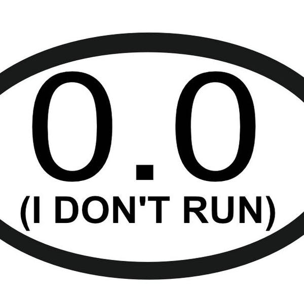 I Don't Run Decal Digital File svg, jpeg, png, eps, pdf