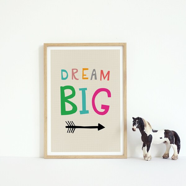 Dream Big Art Etsy