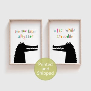 See You Later Alligator After While Crocodile Cloakroom Etsy See You Later Alligator After While Crocodile Cloakroom Etsy