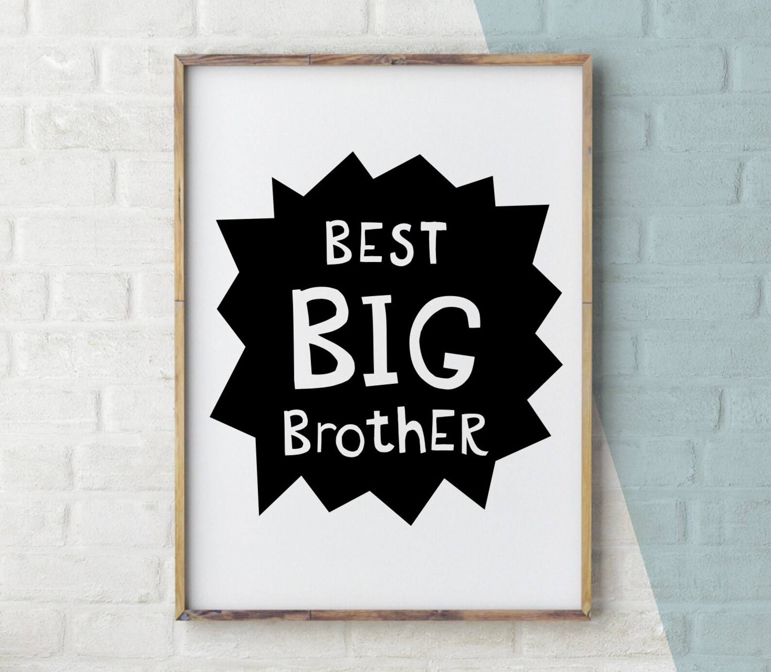 Best Big Brother Print Big Brother Printable Big Brother | Etsy