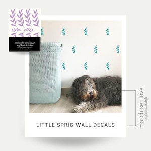 Laundry Room Wall Decor -  Small Washing Symbols Laundry Room Decor Decal Set - Set of 16
