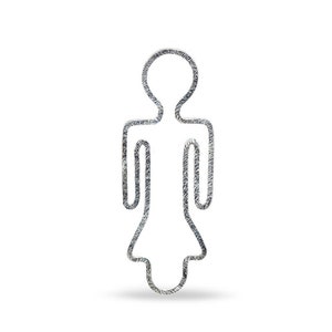 Handmade Sterling silver 925 girl’s bookmark