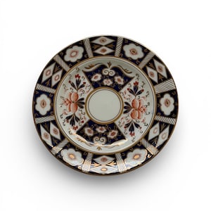 Antique Sutherland China William Hutton Imari Pattern Dessert Pie Plate