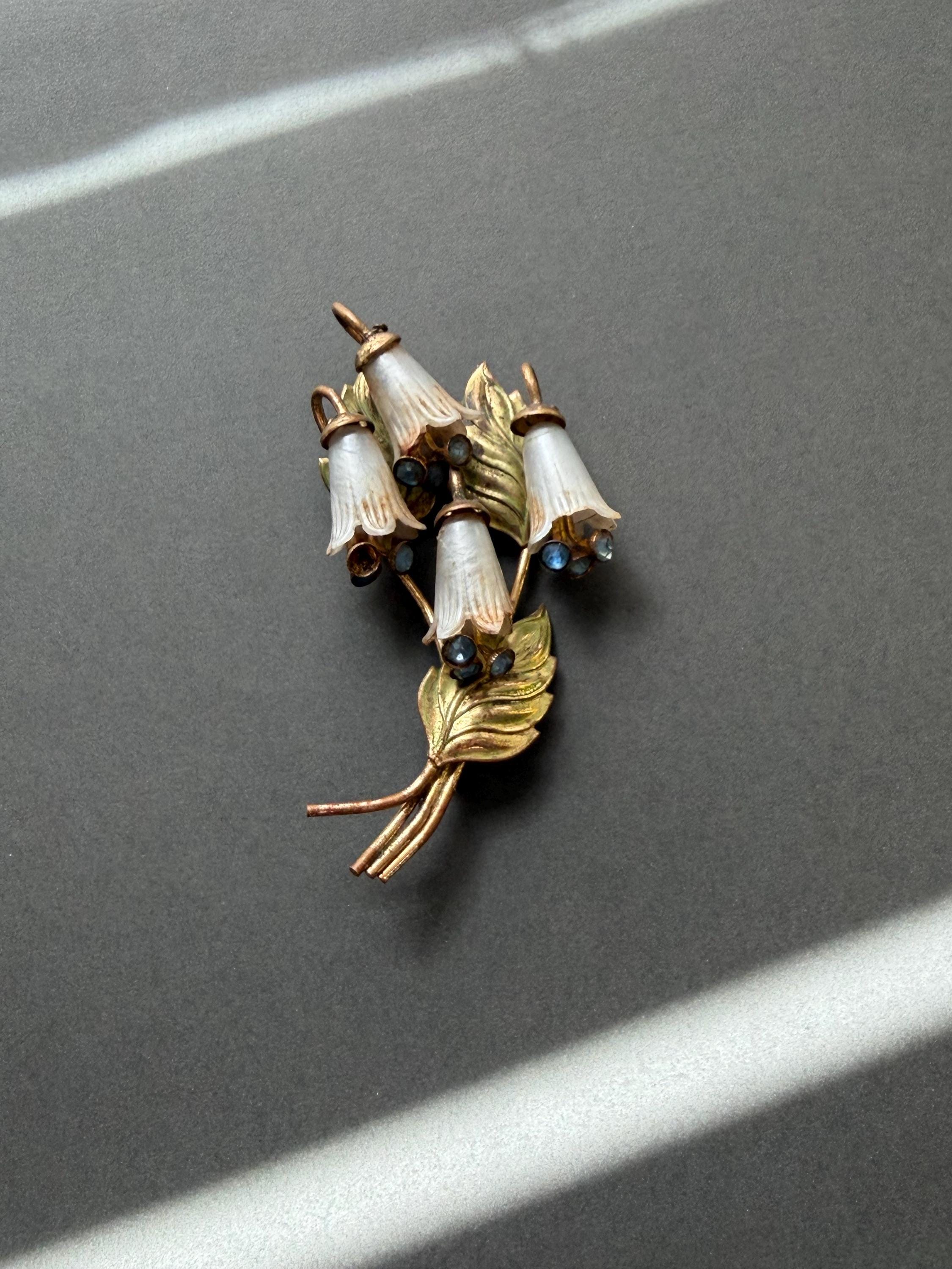 Miriam Haskell Brooch - Etsy