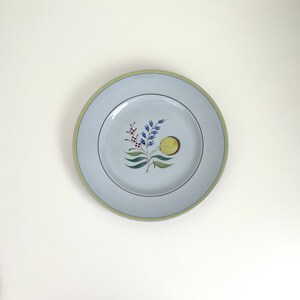 Vintage Finland Arabia Windflower Hand Painted Floral Flowers Porcelain Dinner Plate