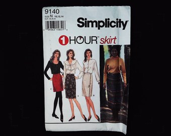 Uncut Simplicity Sewing Pattern 10903 9189 Misses' Knit Wrap Jacket size XS-XxL FF