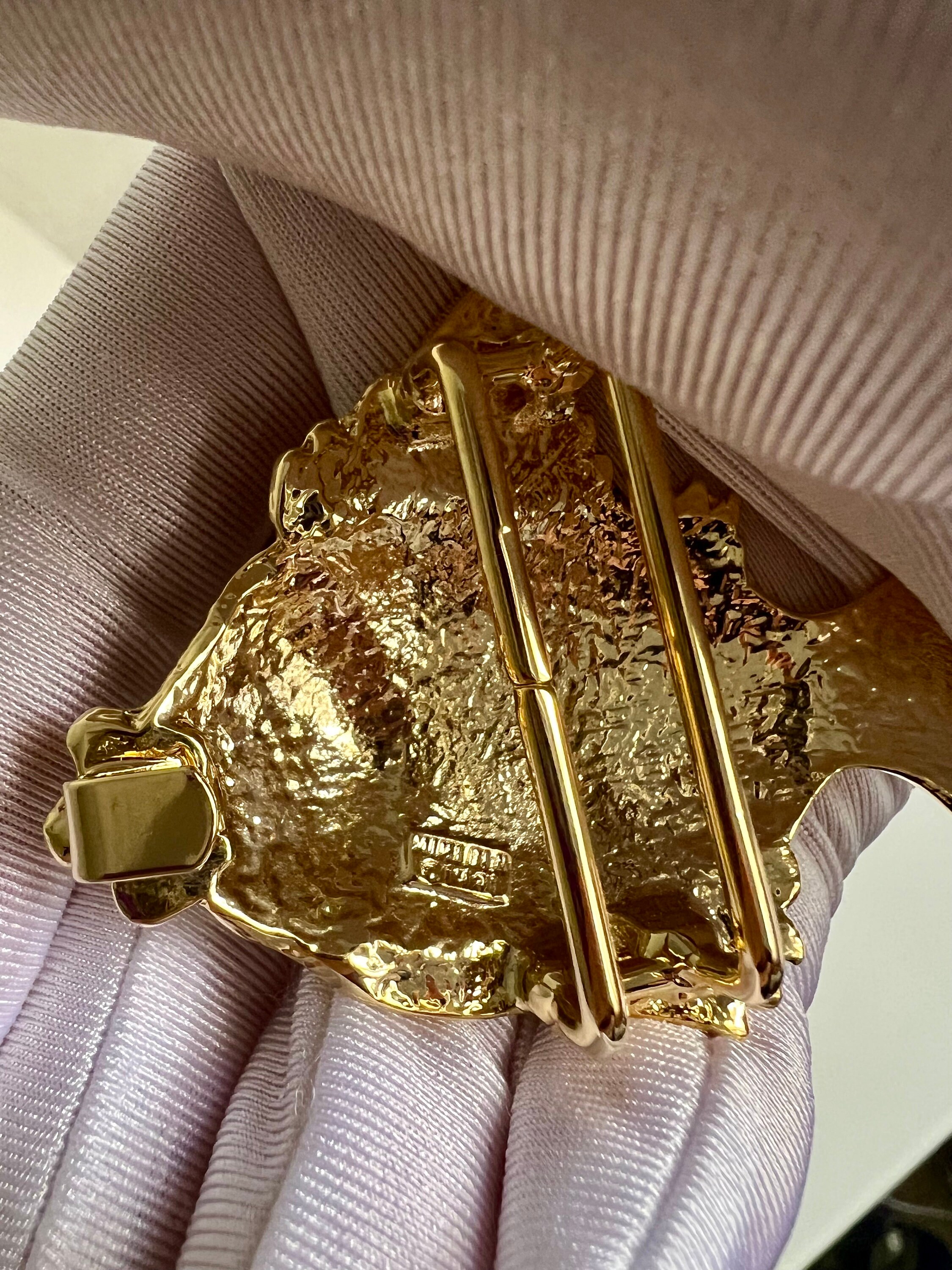 Vintage Mimi Di N Colorful Kissing Fish Belt Buckle - Etsy