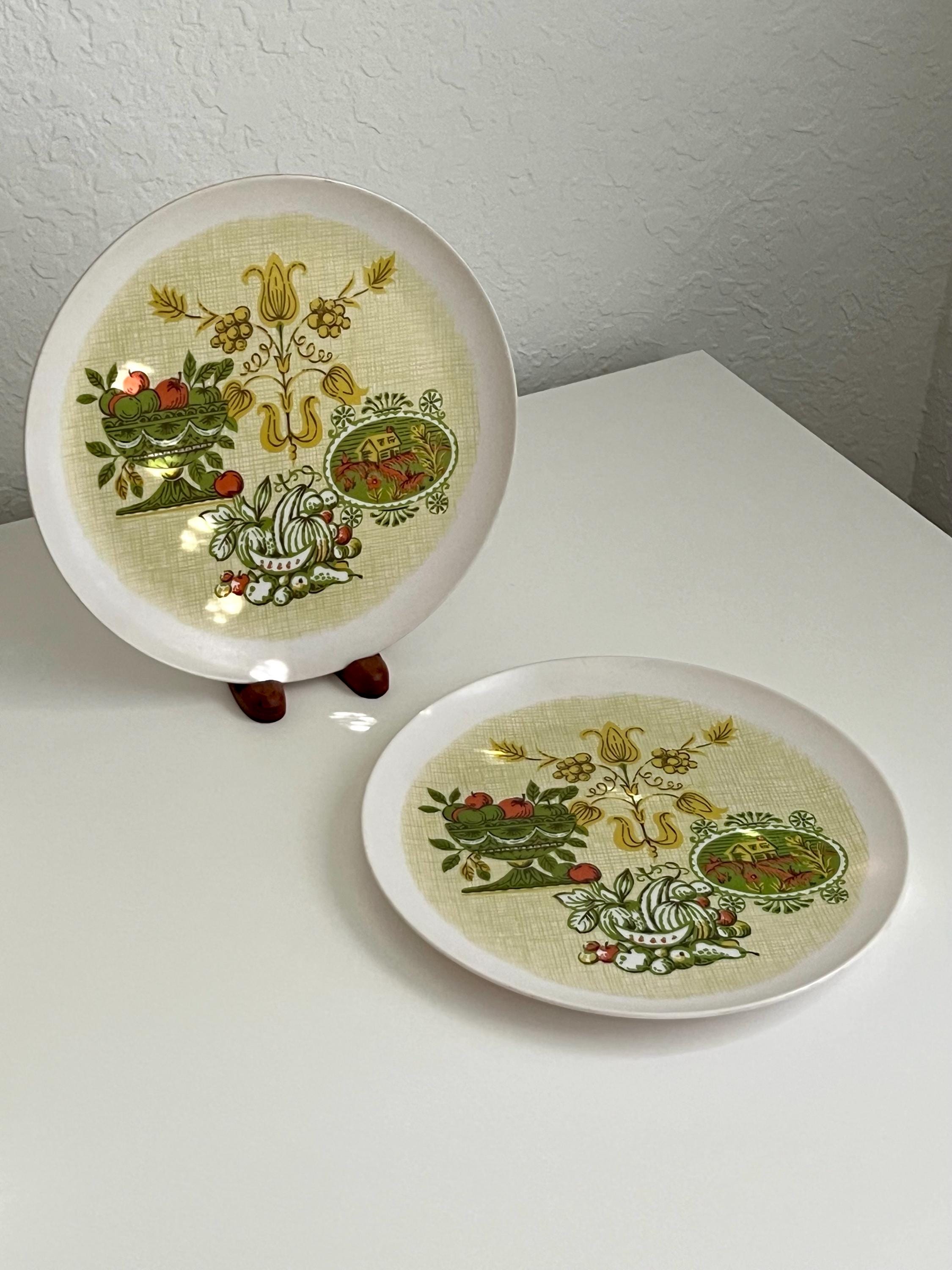 Set of 2 Vintage France Gien Savane Bird Plates - Etsy