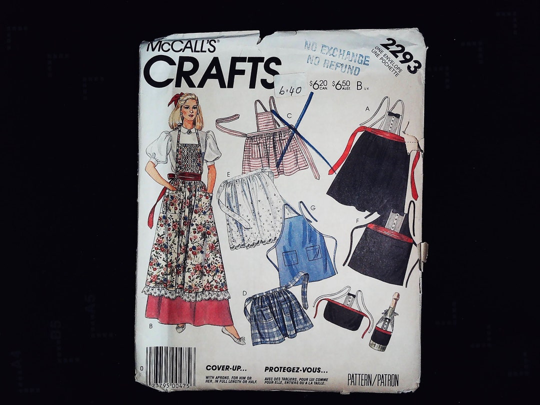 Uncut Vintage Mccall's Paper Sewing Pattern Crafts 2293 / 798 - Etsy
