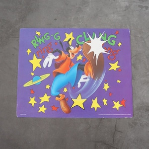 Vintage Disney Goofy Poster