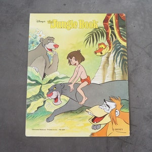 Vintage Disney The Jungle Book Poster by Ediciones Beascoa (8 in X 10 in)