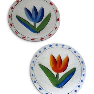 Kosta Boda Tulip Plates - Etsy