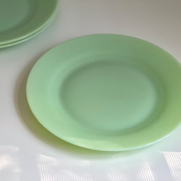 Jade Glass Dinner Set Etsy