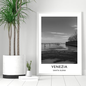 Sant&#39;Elena / Venezia / Venetian / Venice Travel Poster / Venice Poster / Venice ArchitectureTravel Gift