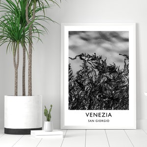 Venietian Abstract / Venezia / Venice Lagoon / Venice Travel Poster / Venice PosterTravel Gift