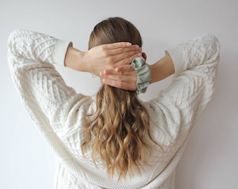 Upcycled Scrunchies made from Fabric Salvage || Fabric with a Story