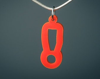 Exclamation Point Charm - Punctuation Pendant