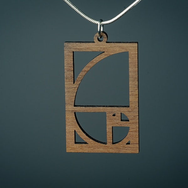 Fibonacci Golden Ratio Charm