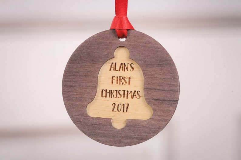 Personalised Christmas tree Decoration image 4