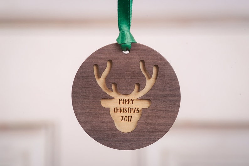 Personalised Christmas tree Decoration image 7