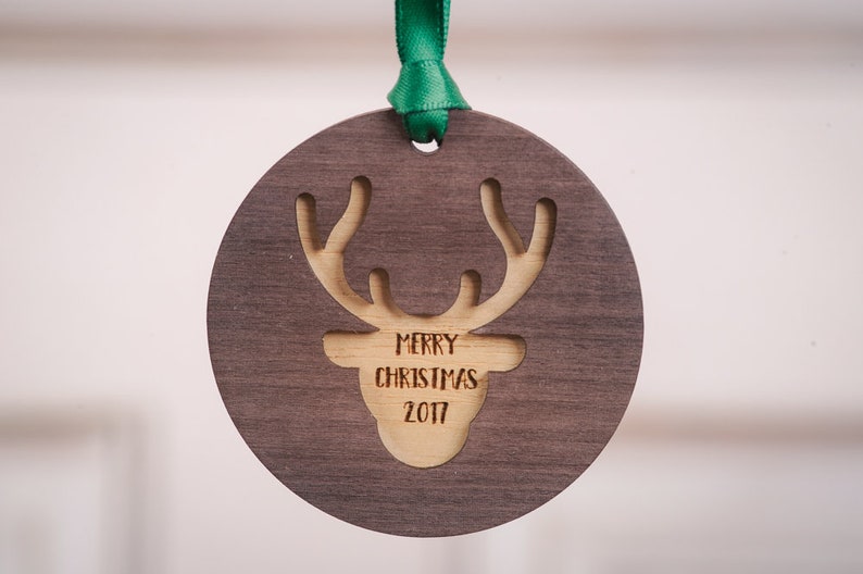 Personalised Christmas tree Decoration image 3