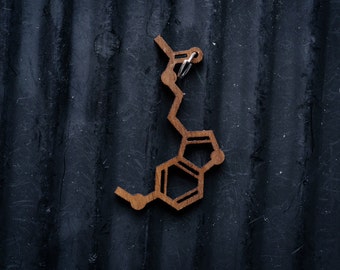 Melatonin Molecule Charm