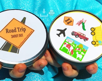 ROAD TRIP MATCHING Game Shout Out; Printable Cards; Car Game; Language; Solo, Group, Class Options, Easy: Print, Cut, Play, Learn