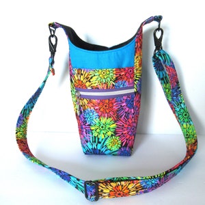Water Bottle Sling, Water Bottle Bag, Water Bottle Crossbody, H20go Bag, Hiking Crossbody, Drink Bag, Drink Holder, Water Bottle Holder