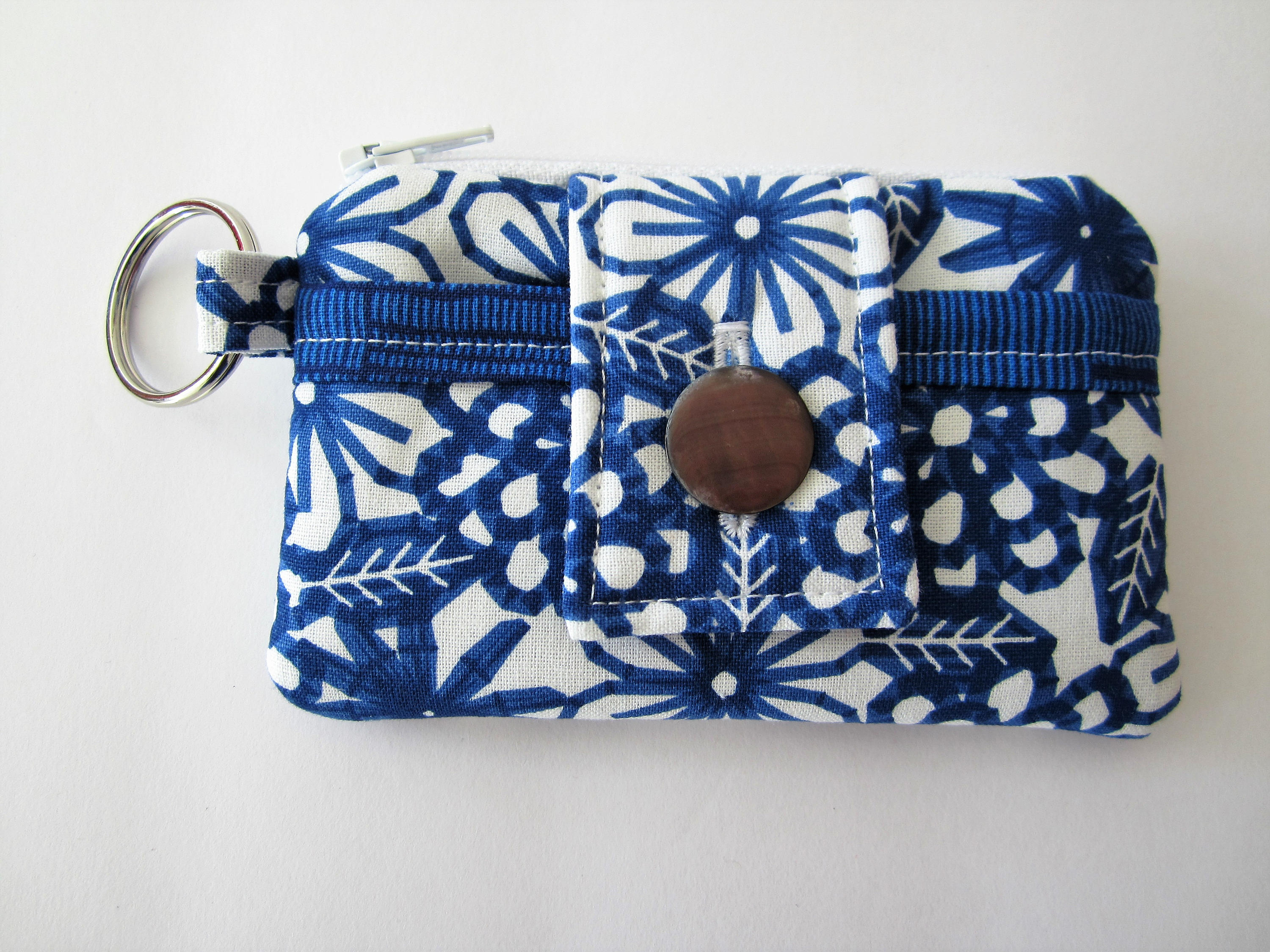 tiny wallet keychain