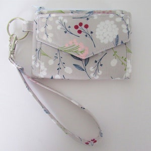 Graue Brieftasche, Schlüsselanhänger Handgelenk, Graue Geldbörse, Graue Geldbörse, Lanyard Brieftasche, Abschlussgeschenk, Lanyard Kartenhalter, Kartenhalter Schlüsselanhänger