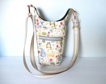 Écharpe pour bouteille d'eau, Sac pour bouteille d'eau, Porte-gobelet en bandoulière, Sac H20go, Sac à bandoulière de randonnée, Sac pour boisson, Porte-gobelet, Porte-bouteille d'eau