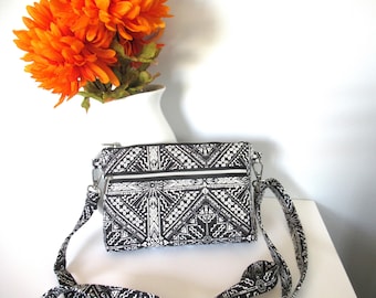 Small Crossbody Bag, Shoulder Purse, Crossbody Purse with Adjustable Strap, Fabric Purse, Small Purse, Small Crossbody Fabric Purse