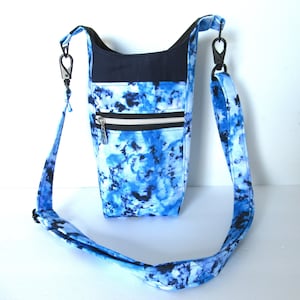Water Bottle Sling, Water Bottle Bag, Water Bottle Crossbody, H20go Bag, Hiking Crossbody, Drink Bag, Drink Holder, Water Bottle Holder
