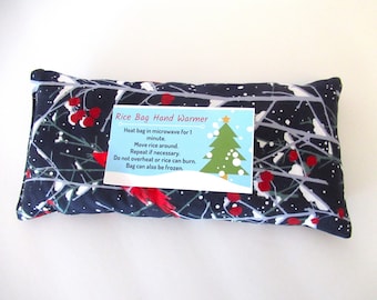 Stocking Stuffer, Rice Bag Heating Pad, Rice Bag, Rice Pack, Hot/Cold Pack, Stocking Stuffer, Gifts for Coworkers, Christmas Gift Under 5