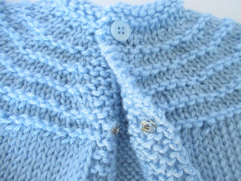 Blue Baby Sweater Boy's Baby Sweater 3 Month Baby Etsy