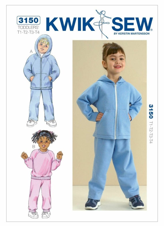Kwik Sew K3150 Sewing Pattern Toddler's Pants and - Etsy