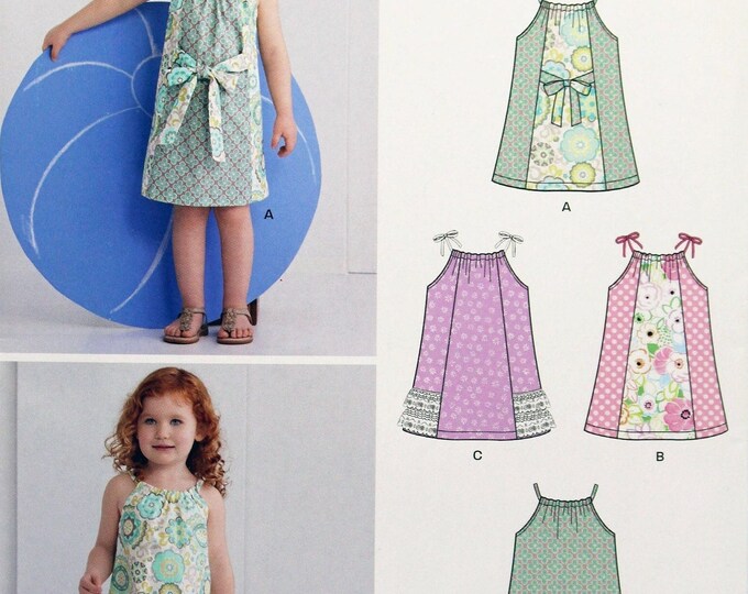 New Look Sewing Pattern 6386, Toddler's Easy Pillowcase Dress Sewing