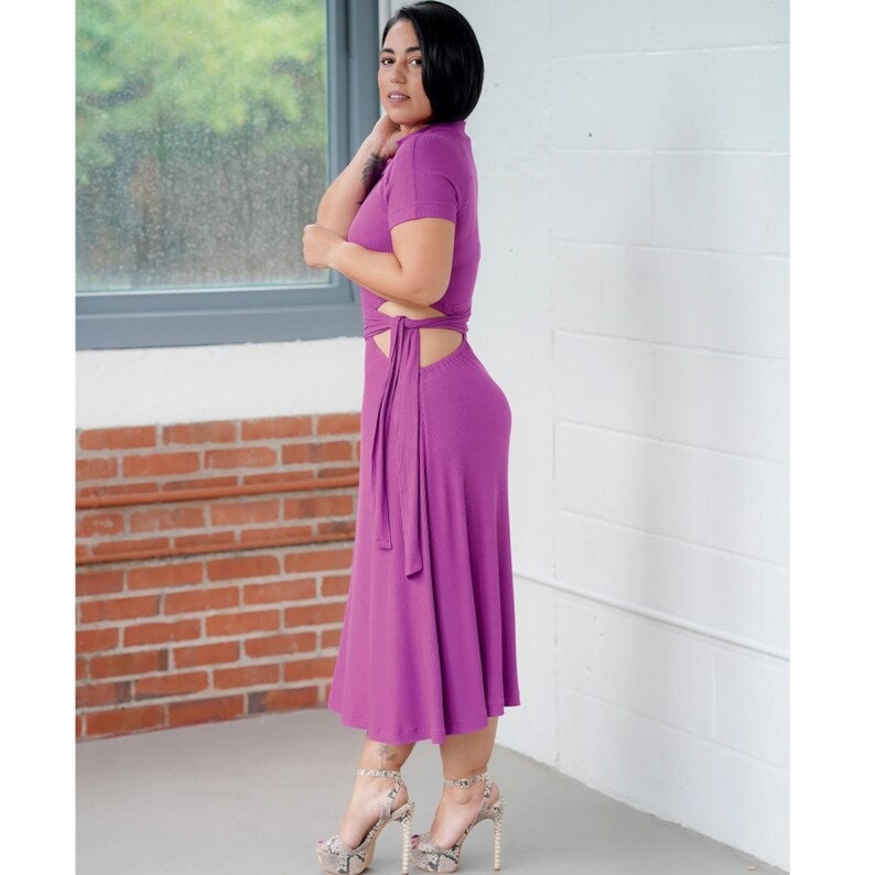 Simplicity R11247 Simplicity Sewing Pattern R11373 R11247 S9370 R11221 Misses' Knit Dress ...
