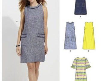 New Look N6500 6500 Sewing Pattern - Misses Dresses - Size 10-22/Uncut
