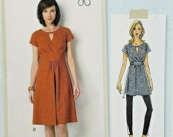 Butterick B6168 BP275 Misses Tunic and Dress Sewing Pattern Size 6-14 or 14-22 / Uncut FF