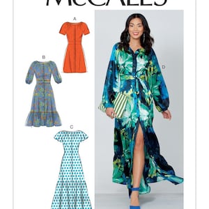 McCall&#39;s M7925 Misses&#39; Dresses Sewing Pattern    / UNCUT Factory Folded