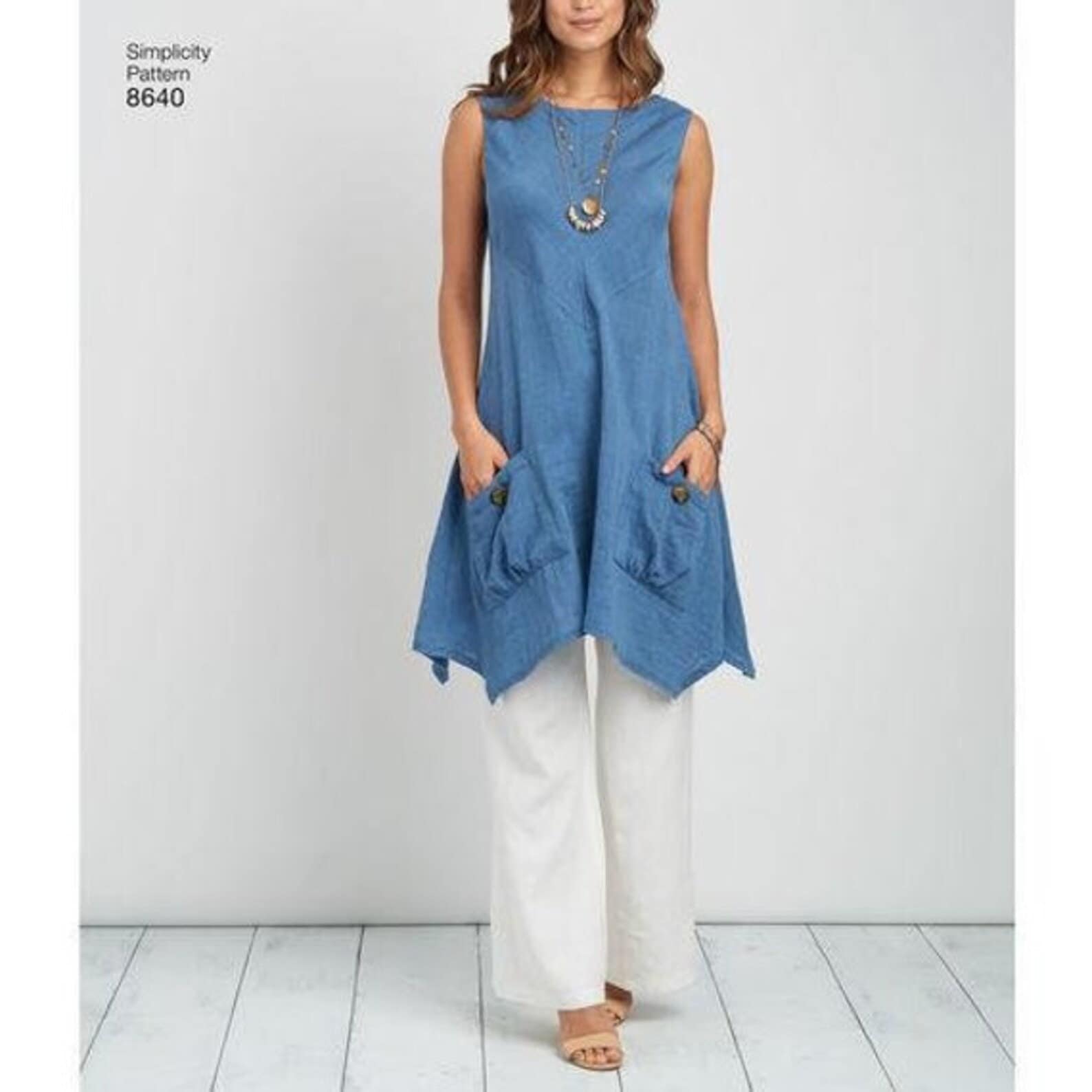 Simplicity 8640 S8640 Sewing Pattern - Misses Tunic/dress - Etsy